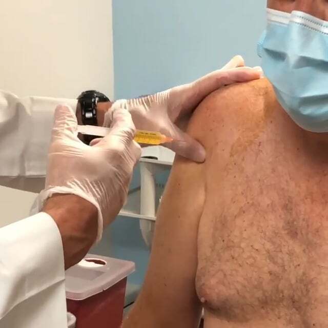 Shoulder injections