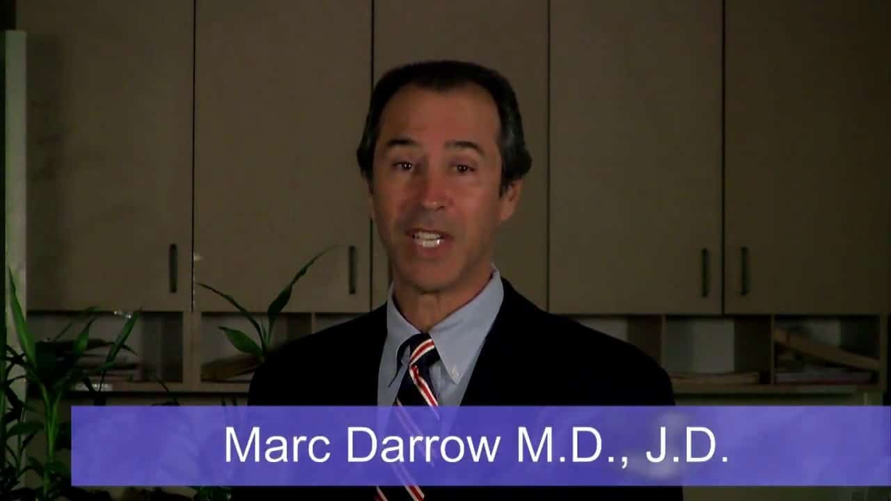 Dr. Darrow describes PRP (Platelet Rich Plasma) therapy for chronic knee pain.